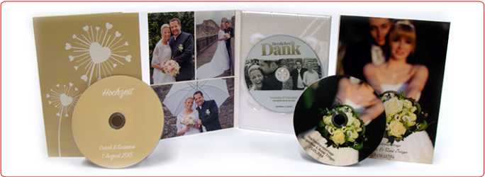 DVD-Digipack 4-seitig, 1 Tray