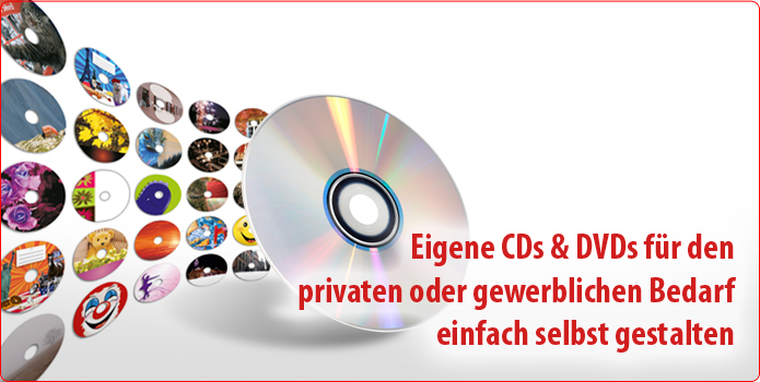 Web2Disc: Eigene CD- und DVD-Rohlinge gestalten